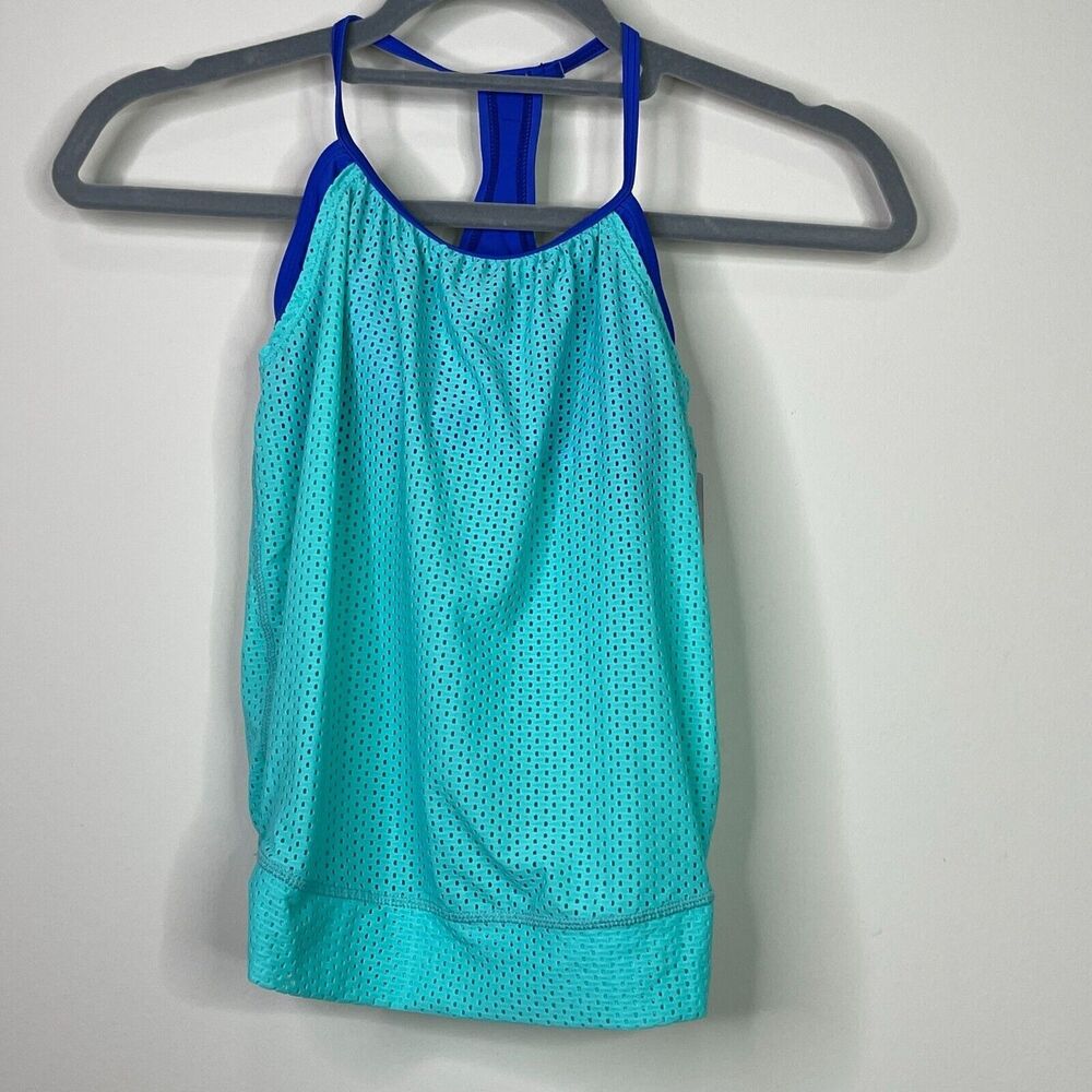 New Speedo Mesh Tankini Swim Top Youth Children's Girl's Size 8 - Picture 7 of 7